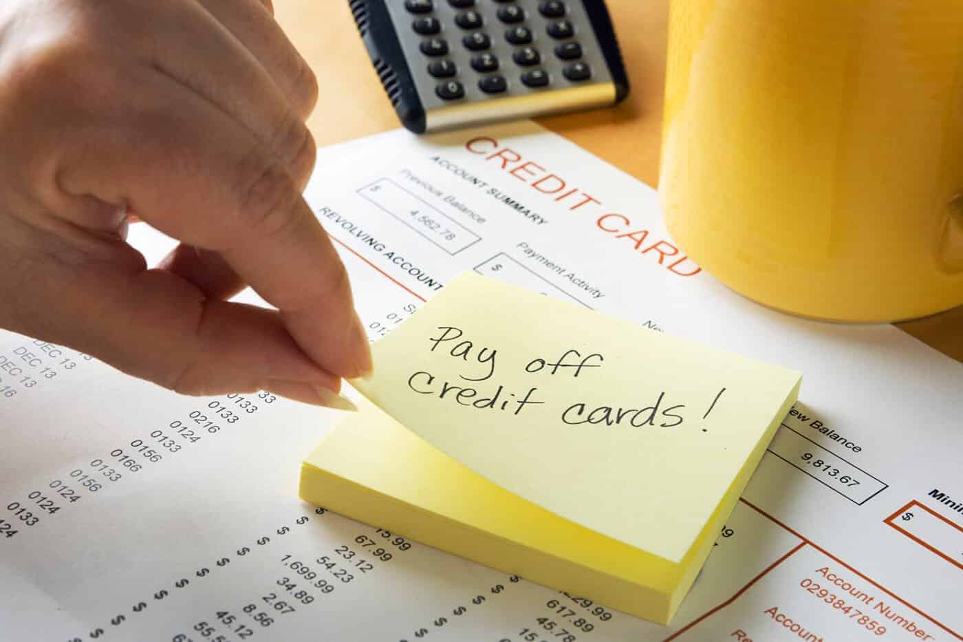 how to pay off credit debt